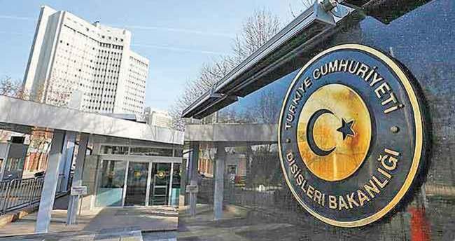 Dışişleri Bakanlığı: İsrail Girişimlerini Tehlikeli Buluyoruz