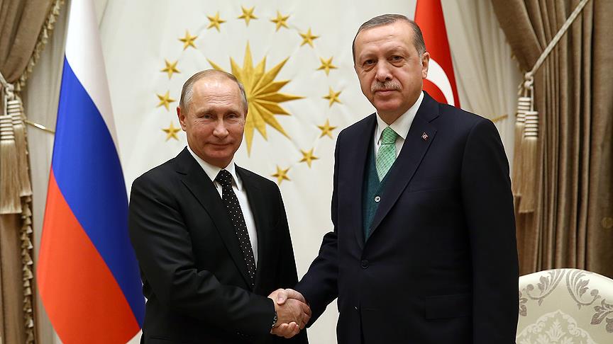 Cumhurbaşkanı Erdoğan, Putin ile Suriye’yi görüştü