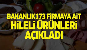 Hangi Gıda Ürünleri Hileli? (Bakanlık 282 hileli ürünü açıkladı)