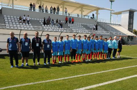 U14 Milli Takımı, Azerbaycan ile 1-1 berabere kaldı