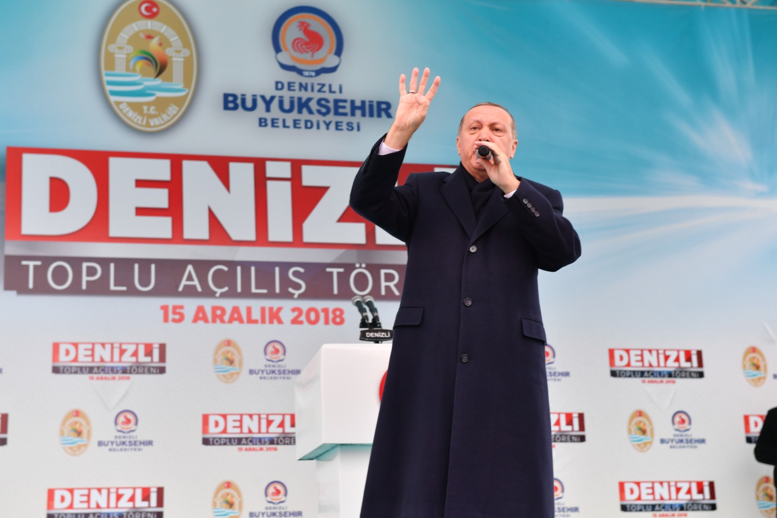 Cumhurbaşkanımız Sayın Recep Tayyip Erdoğan Denizli’de