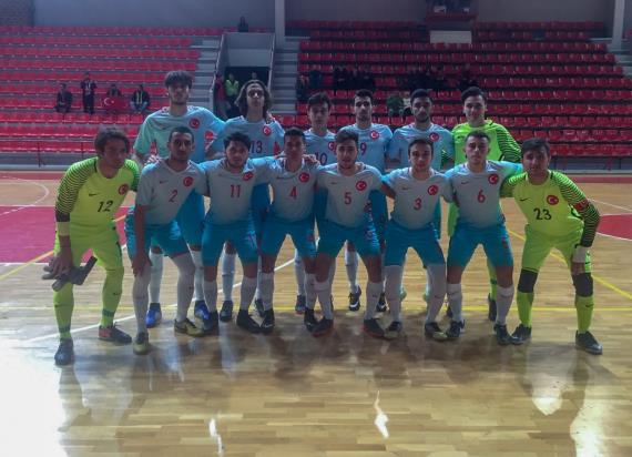 Futsal U19 Milli Takımı, Karadağ’ı 4-2 yendi