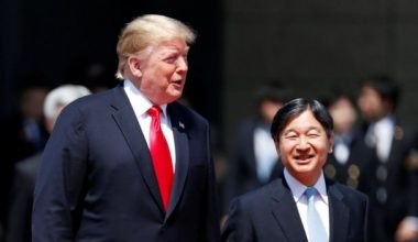 Trump Japonya’da: ABD başkanı İmparator Naruhito karşılar