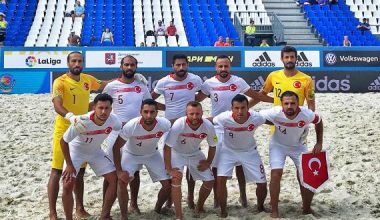 Plaj Futbolu Milli Takımı, İsviçre’ye 8-2 yenildi