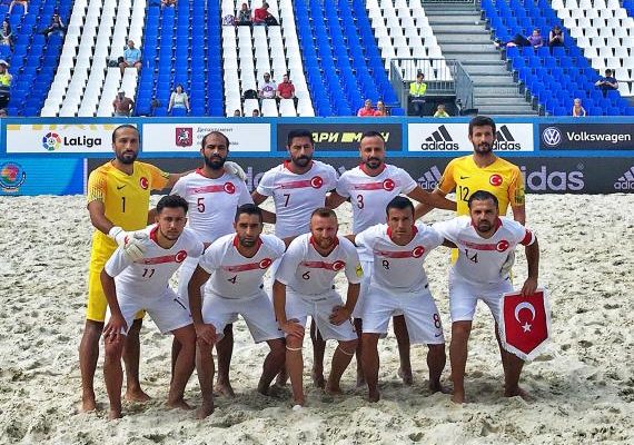 Plaj Futbolu Milli Takımı, İsviçre’ye 8-2 yenildi