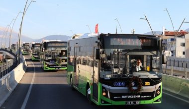 Denizli’de 19 Yeni Otobüs Hattı Açıldı