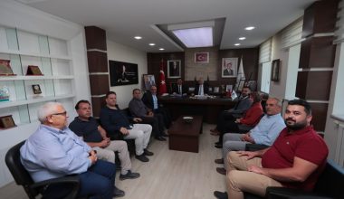 Başkan Osman Zolan’dan Tavas Belediyesine ziyaret