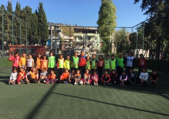Kadın Futbolu Geliştirme Projesi’nde saha çalışmaları başladı