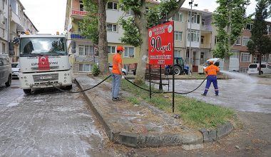 Edirne’de 2 Bin 200 Cadde ve Sokak Dezenfekte Edildi