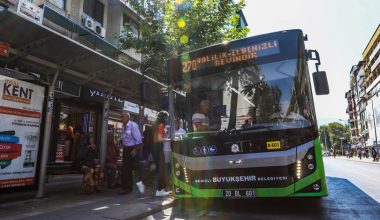 Denizli Büyükşehir otobüsleri LGS’ ye gireceklere ücretsiz