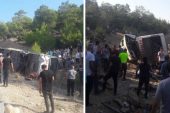 Mersin’de askerleri taşıyan otobüs kaza yaptı! Şehit ve yaralılar var