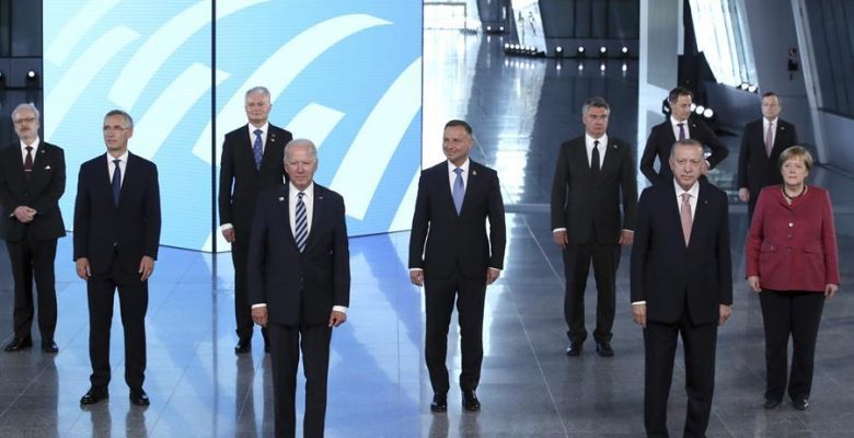 Erdoğan, Biden toplantısı öncesinde NATO ülkelerinin liderleriyle görüştü
