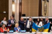 Ukrayna delegesi Ankara’daki Karadeniz milletleri meclisinde Ruslara yumruk attı