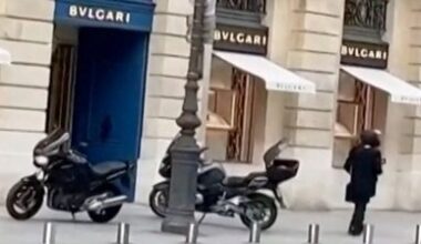 Paris’teki Bulgari mağazası güpegündüz soyuldu