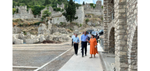 Antik Mystras bölgesinde yangın tatbikatı düzenlendi