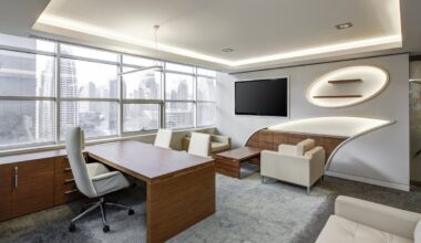 Modern Ofis Takımı ile Uyumlu ve Profesyonel Çalışma Alanları