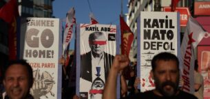 Sol grupların Türkiye’de NATO karşıtı protestolar düzenlemesi nedeniyle 100’den fazla kişi gözaltına alındı