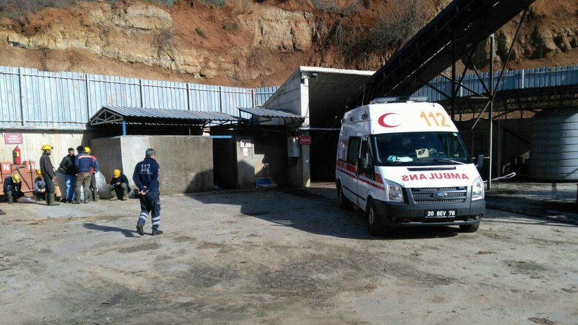 Tavas’ta Maden Ocağında Göçük 1 Ölü