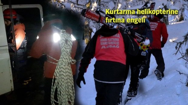 2 Dağcı Kurtuldu 3 Dağcı Halen Mahsur 2 Dağcı Kurtuldu 3 Dağcı Halen Mahsur