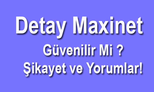 Detay Maxinet Nedir ve Nasıl Para Kazanılır?