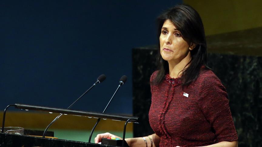 ABD’nin BM Temsilcisi Haley’den İran açıklaması