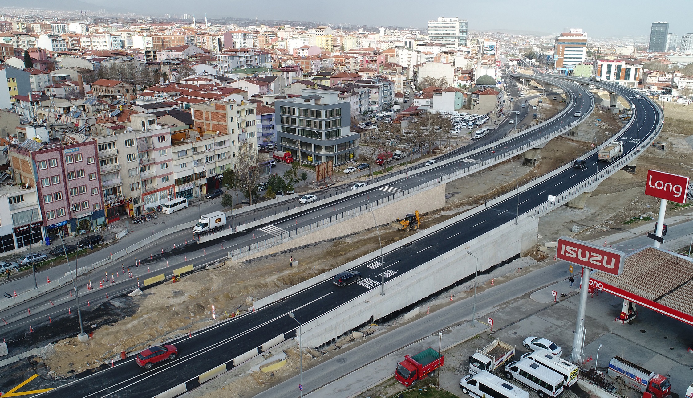Dev Projede Antalya-İzmir istikameti de trafiğe açıldı
