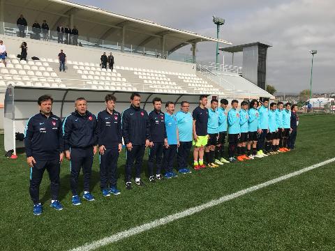 U15 Milli Takımı, Romanya’yı 1-0 yendi