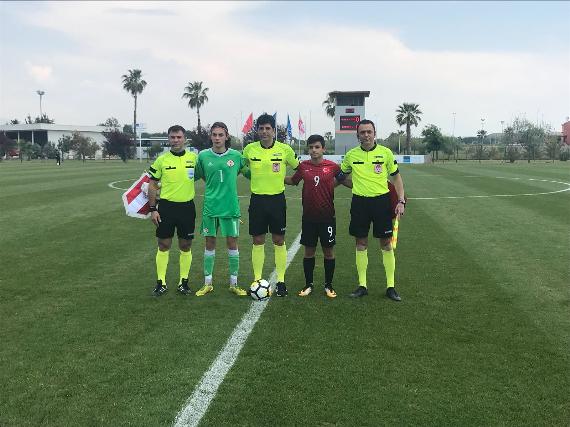 U14 Milliler, Gürcistan ile 0-0 berabere kaldı