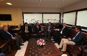 TÜRMOB Başkanı Yontan’dan Başkan Osman Zolan’a ziyaret