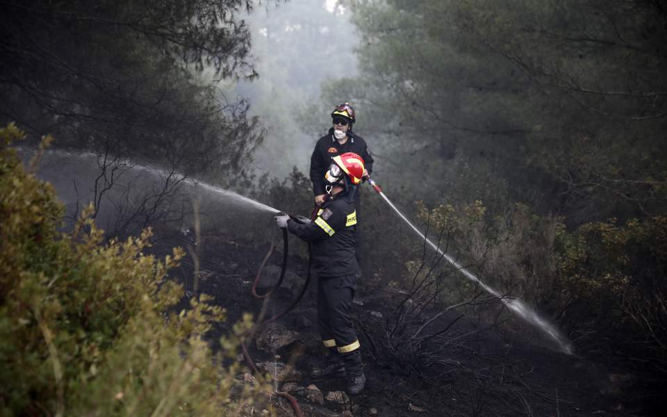 Halkidiki’de Blaze kontrol altına alındı