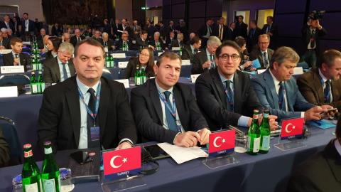 UEFA başkanlığına Aleksander Ceferin yeniden seçildi