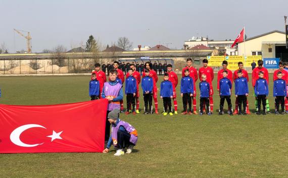 U16 Milli Takımı, Yunanistan’ı 4-1 yendi