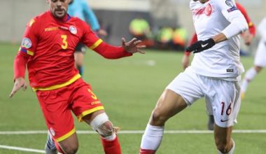 A Milli Takımımız son maçında Andorra’yı 2-0 mağlup etti