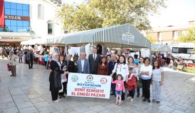 El emeği göz nuru ürünler Bayramyeri Meydanı’nı süsledi