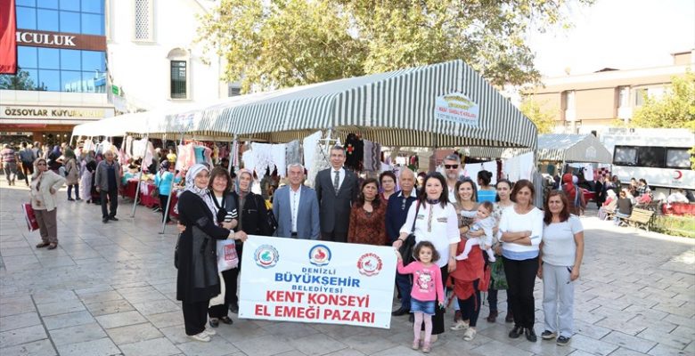 El emeği göz nuru ürünler Bayramyeri Meydanı’nı süsledi