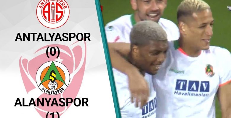 Antalyaspor 0 – 1 Alanyaspor MAÇ ÖZETi (Ziraat Türkiye Kupası Yarı Final İlk Maçı)