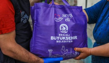 Denizli Büyükşehir ihtiyaç sahiplerini yalnız bırakmıyor