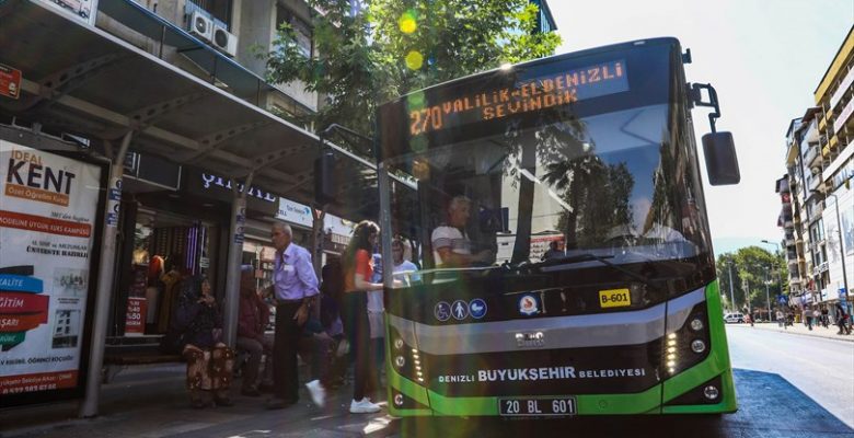 Denizli Büyükşehir otobüsleri LGS’ ye gireceklere ücretsiz