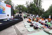 Hindistan’ın Türkiye’ye misyonu Uluslararası Yoga Günü’nü kutladı