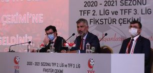 TFF 2. Lig ve TFF 3. Lig fikstür çekimi yapıldı