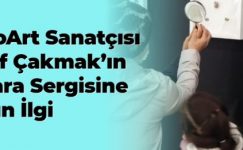 MicroArt sanatçısı Yusuf Çakmak’ın Ankara sergisine yoğun ilgi