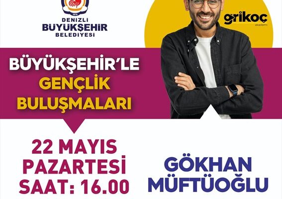 Denizli Büyükşehir’le Gençlik Buluşmaları devam ediyor