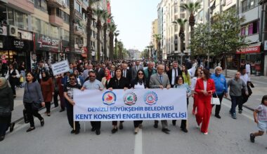 Denizli’de Engelliler Haftası kutlanıyor