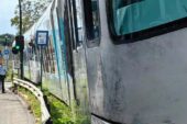 Patras’ta tren raydan çıktı, yaralanan yok