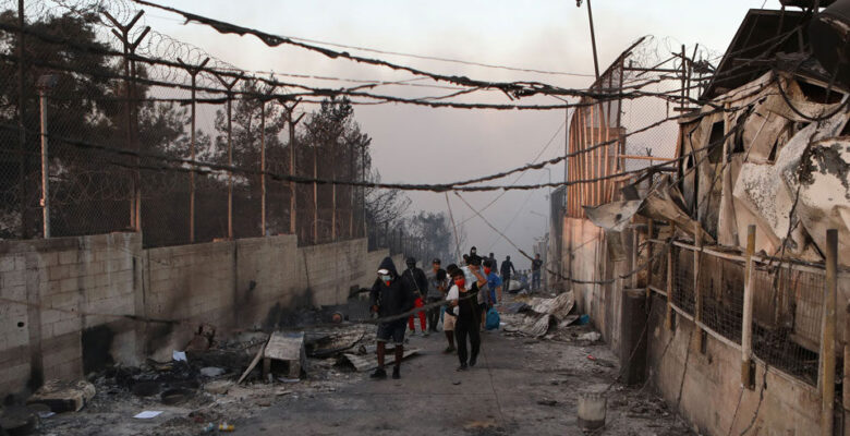 Moria’daki kamp yangını nedeniyle dört Afgan için yeni dava